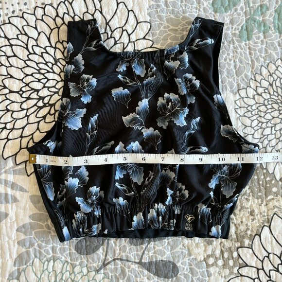 Like New Pole Addict Dahlia Set - Size S - Floral Print - Picture 6 of 11